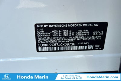 2018 BMW X5 sDrive35i