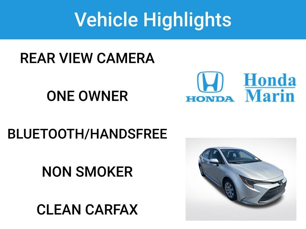 2024 Toyota Corolla LE