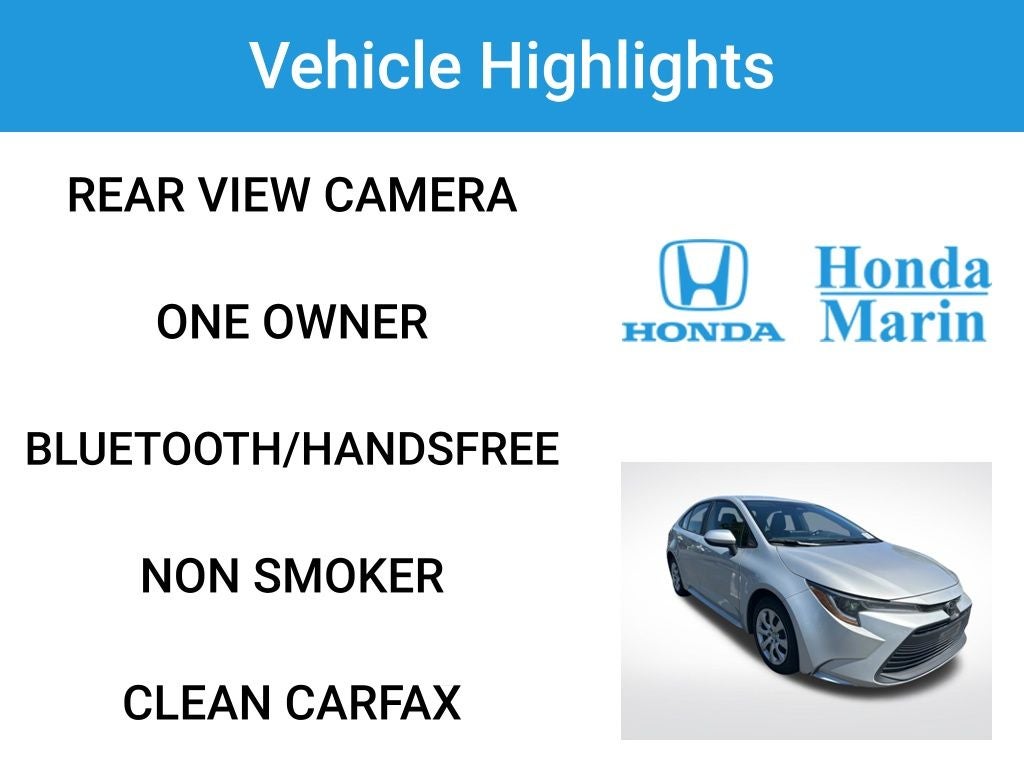 2024 Toyota Corolla LE