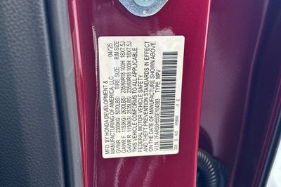 2025 Honda CR-V HYBRID AWD SPORT