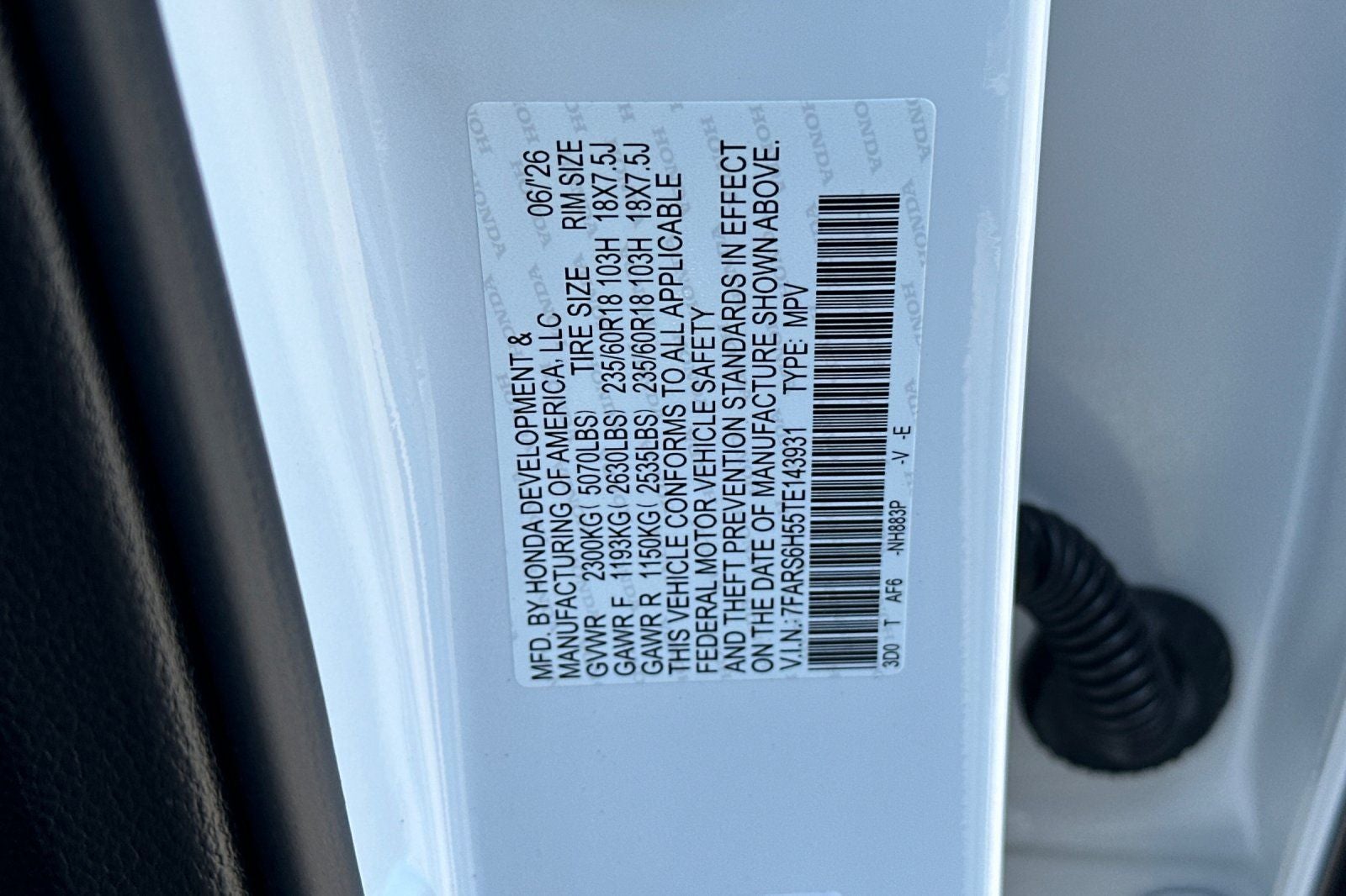 2026 Honda CR-V Hybrid Sport