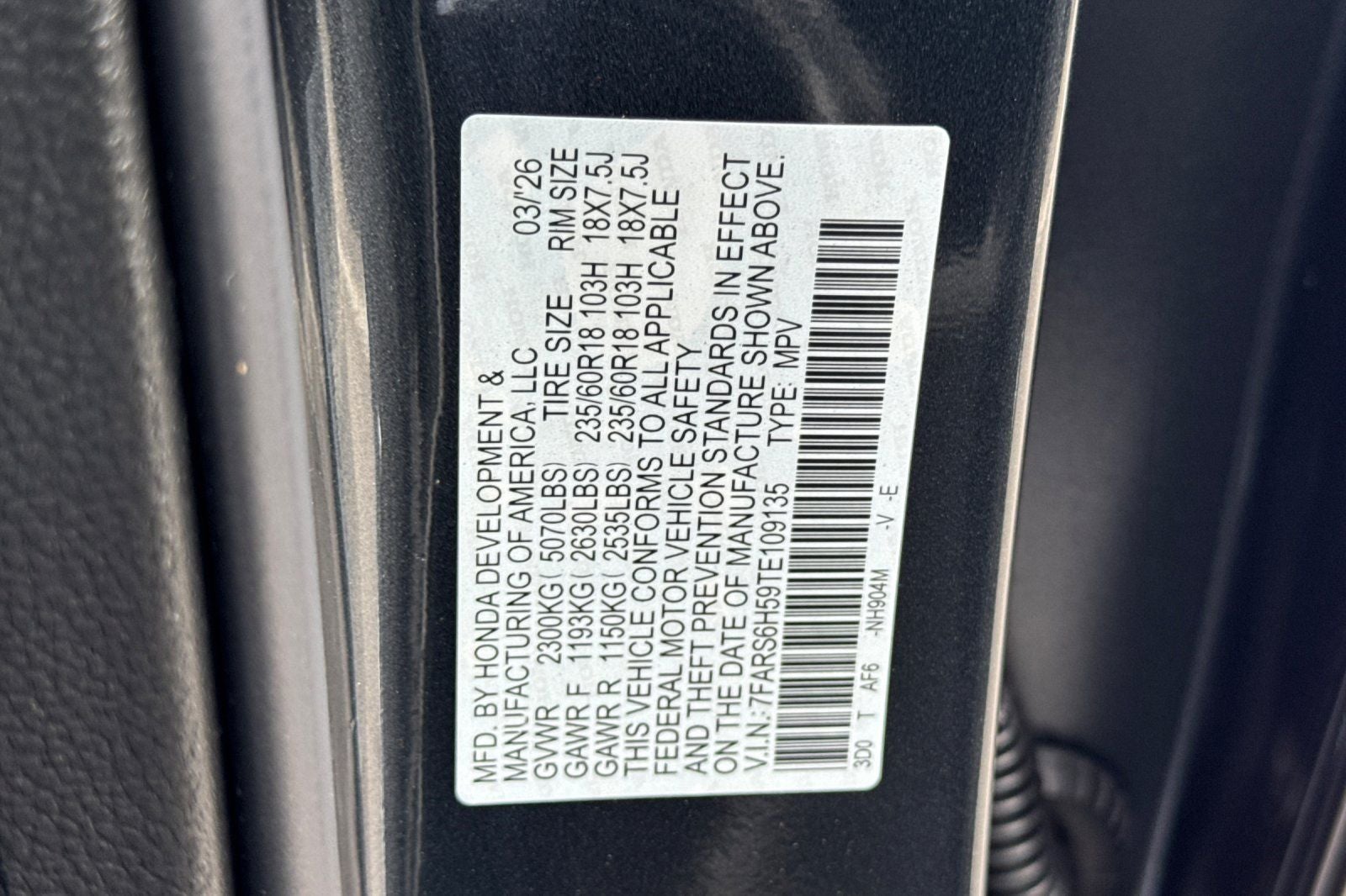 2026 Honda CR-V Hybrid Sport