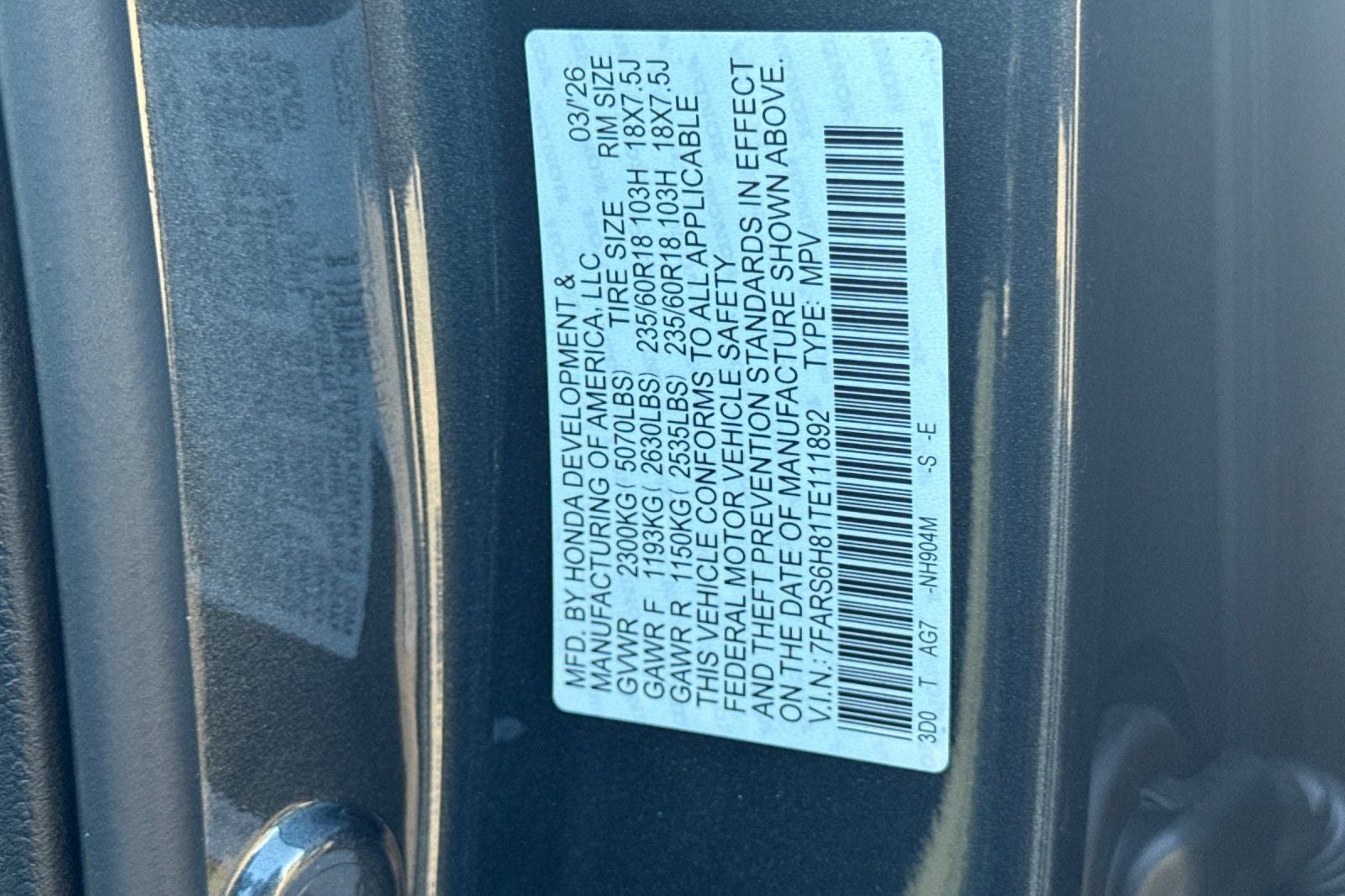 2026 Honda CR-V Hybrid Sport-L