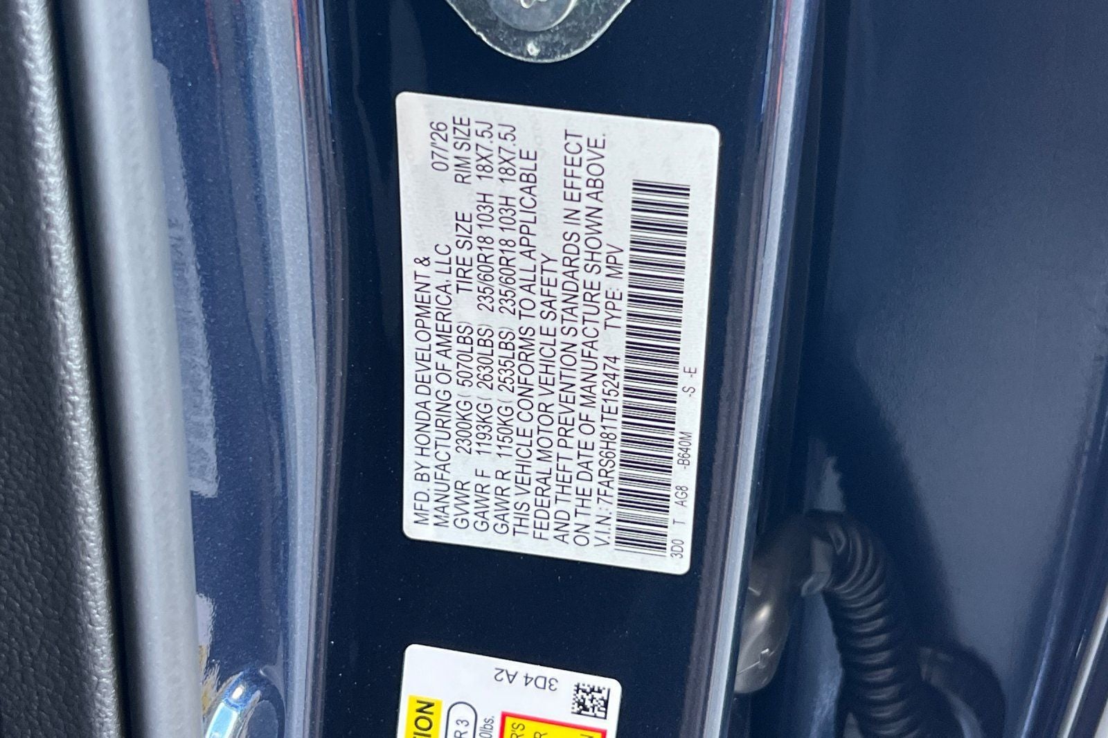 2026 Honda CR-V Hybrid Sport-L