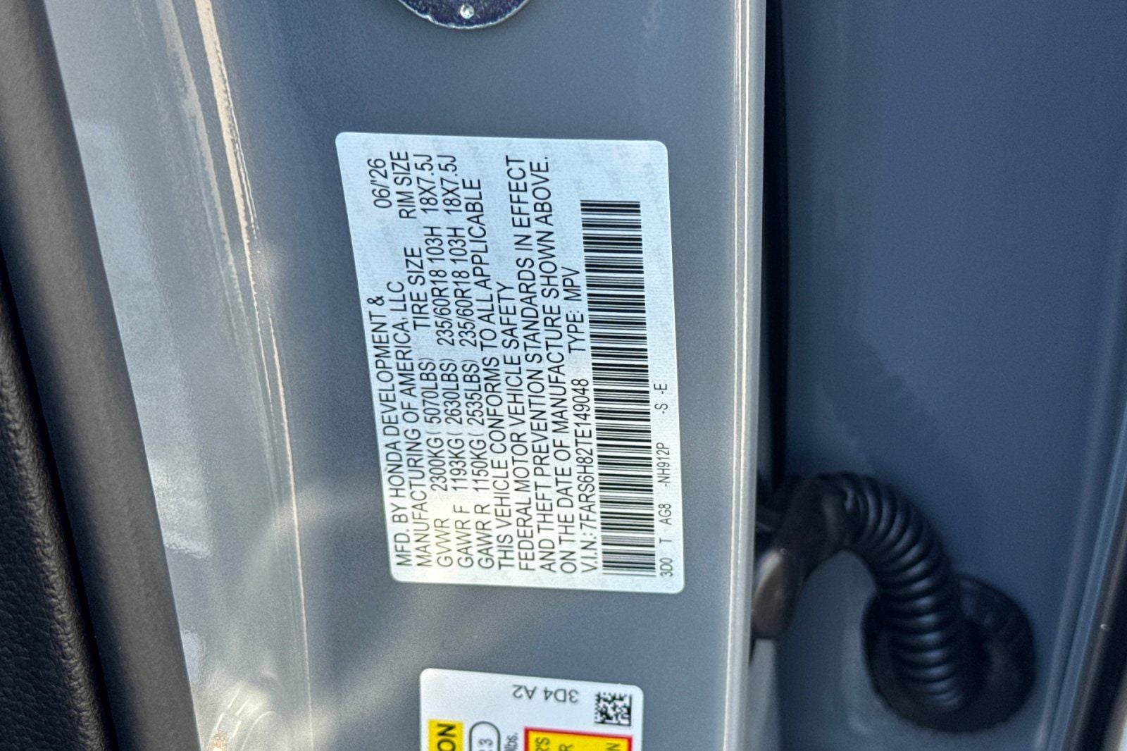 2026 Honda CR-V Hybrid Sport-L