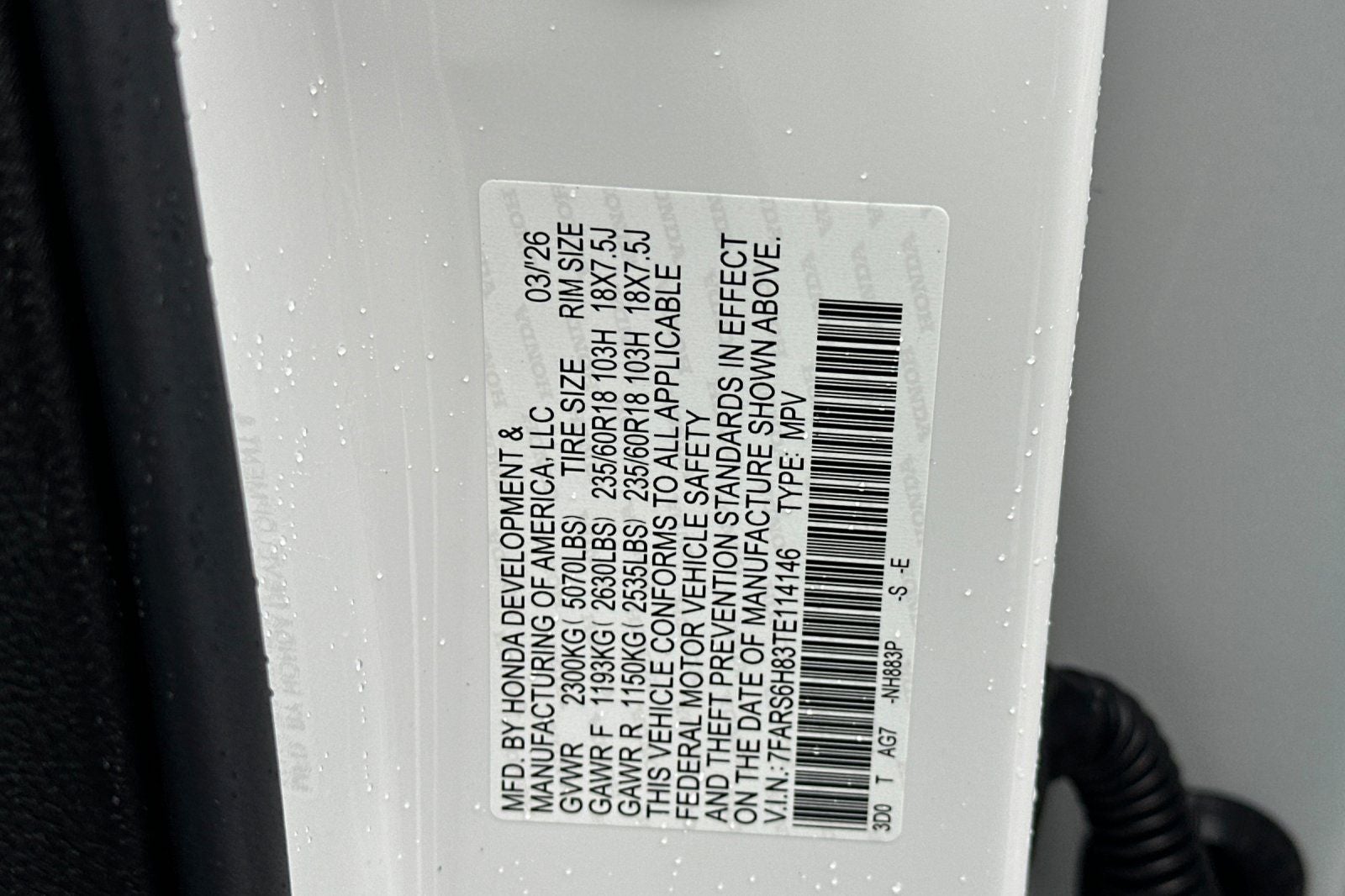 2026 Honda CR-V Hybrid Sport-L