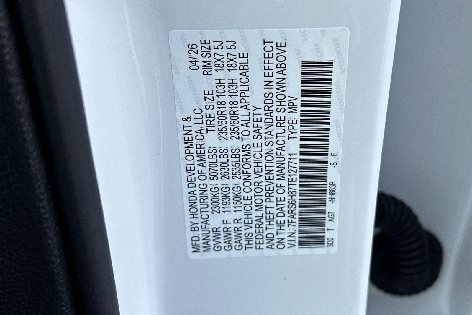 2026 Honda CR-V Hybrid Sport-L