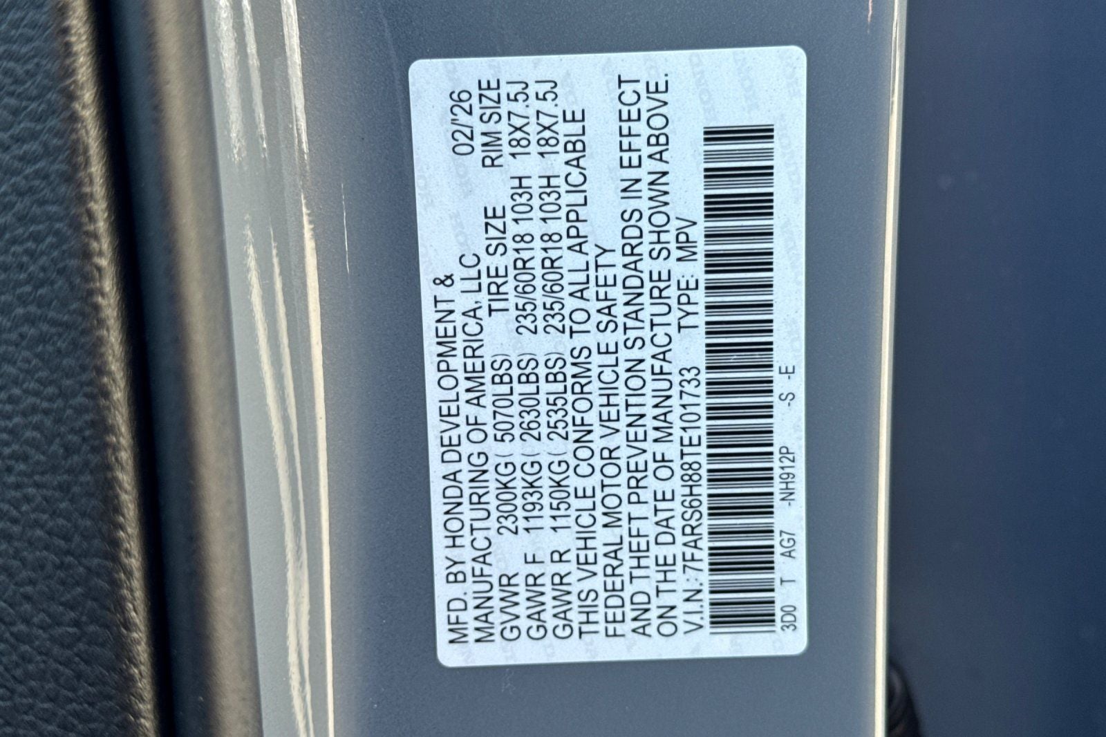 2026 Honda CR-V AWD Sport-L Hybrid