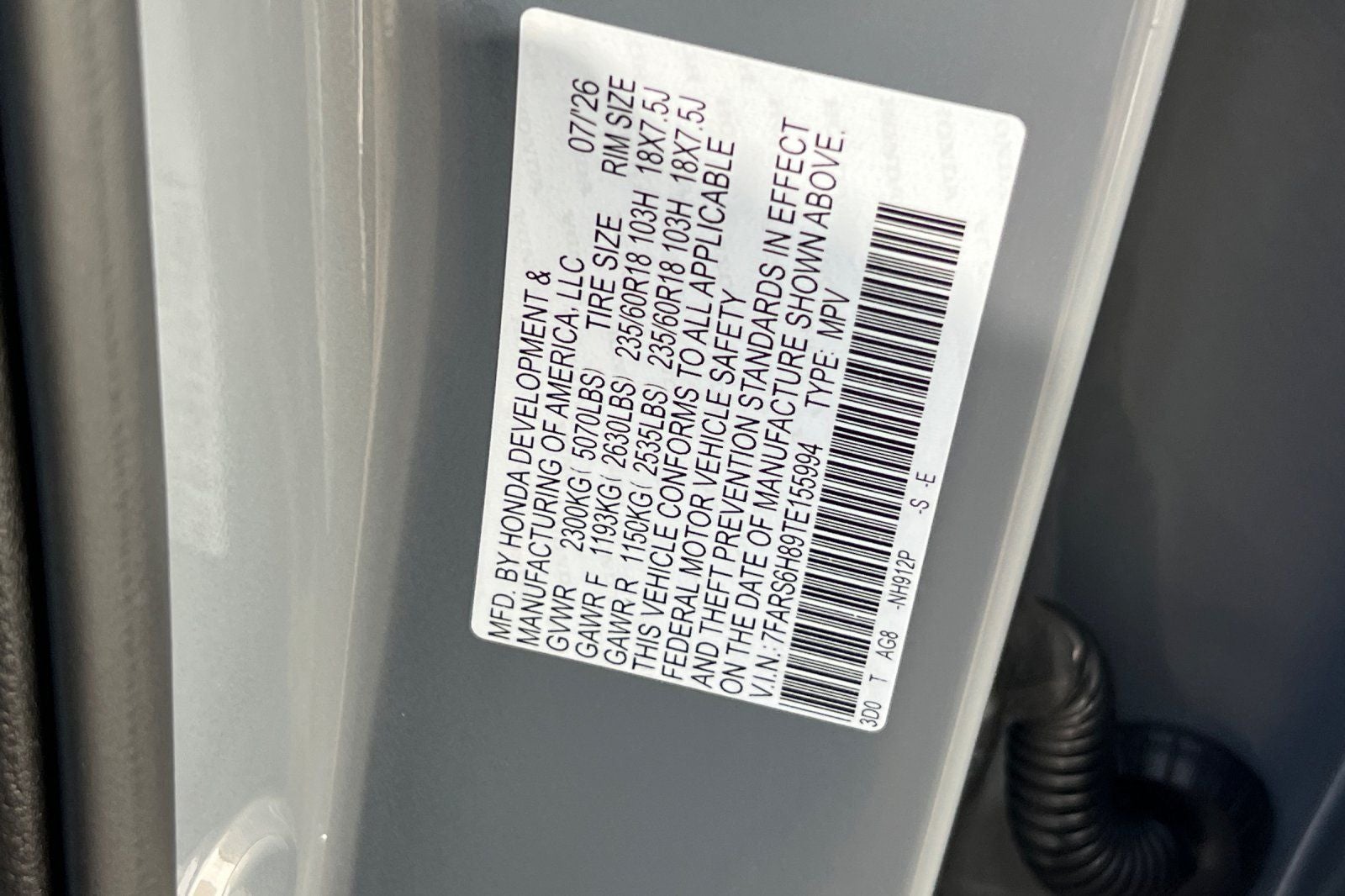 2026 Honda CR-V Hybrid Sport-L