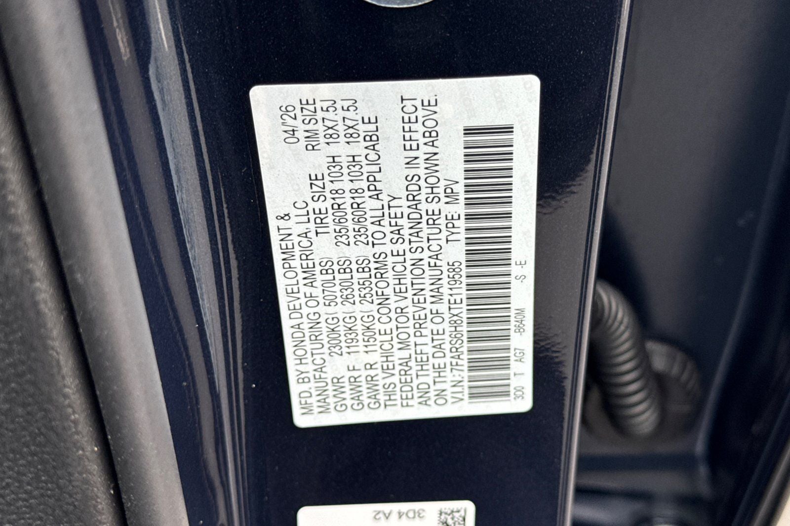 2026 Honda CR-V Hybrid Sport-L
