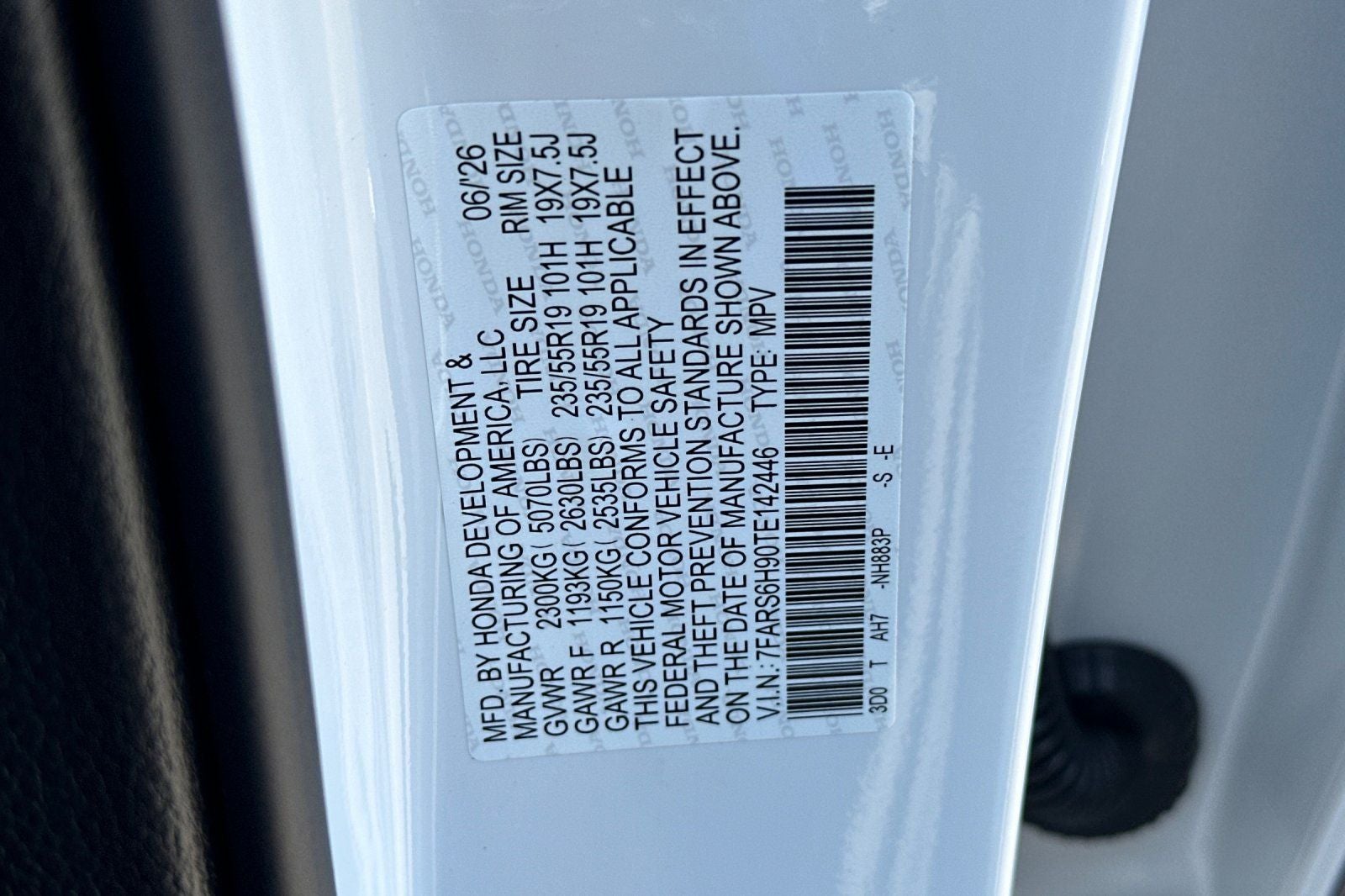 2026 Honda CR-V Hybrid Sport Touring