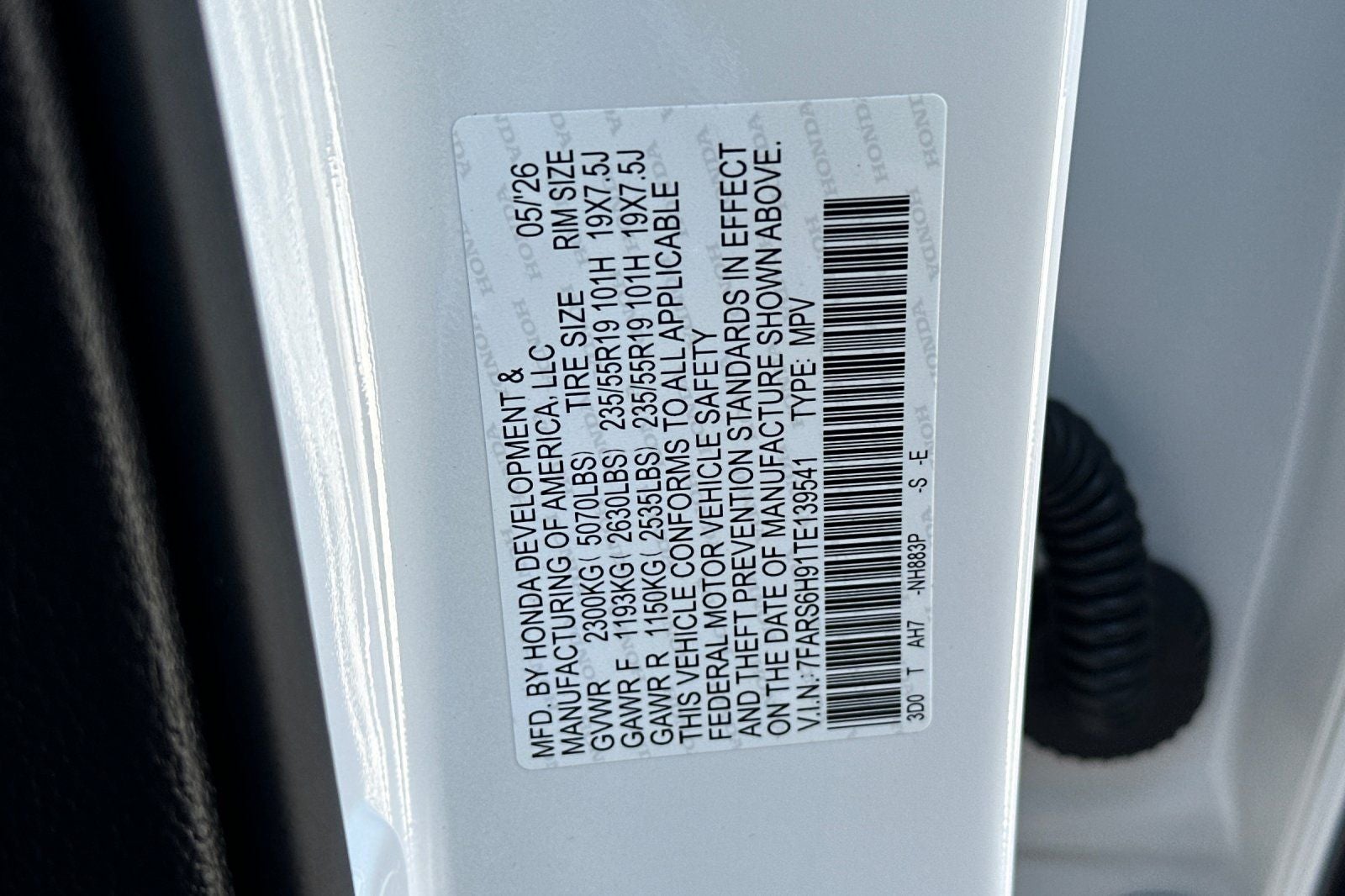 2026 Honda CR-V Hybrid Sport Touring