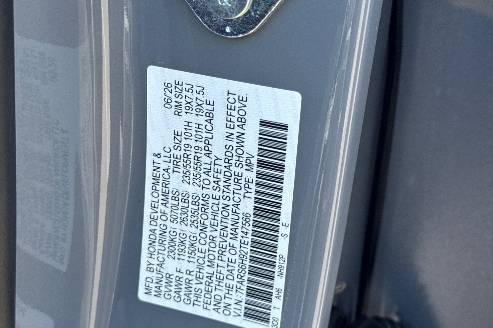 2026 Honda CR-V Hybrid Sport Touring
