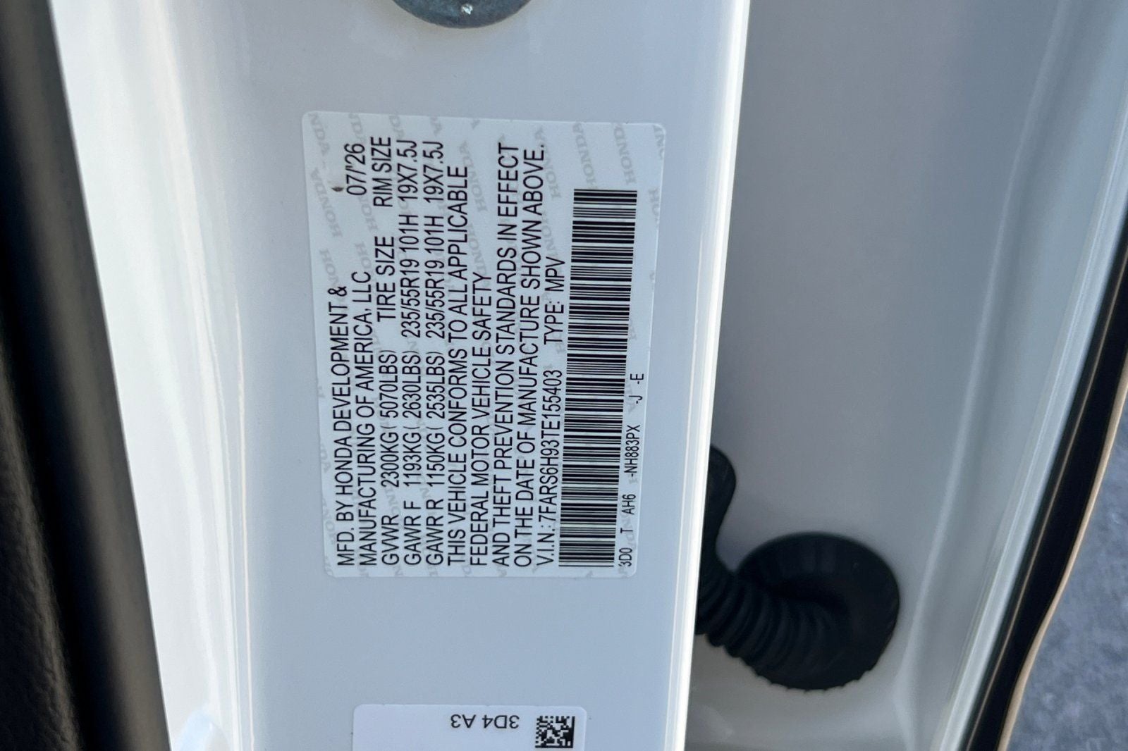 2026 Honda CR-V Hybrid Sport Touring