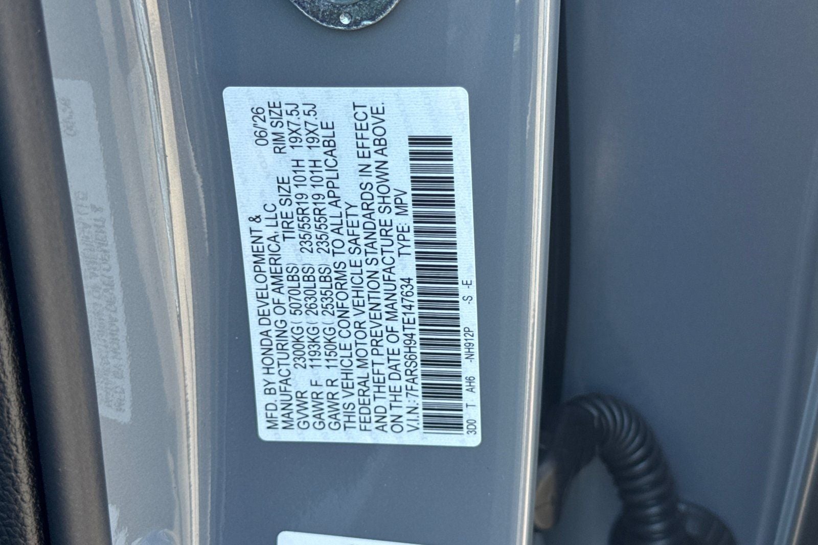 2026 Honda CR-V Hybrid Sport Touring
