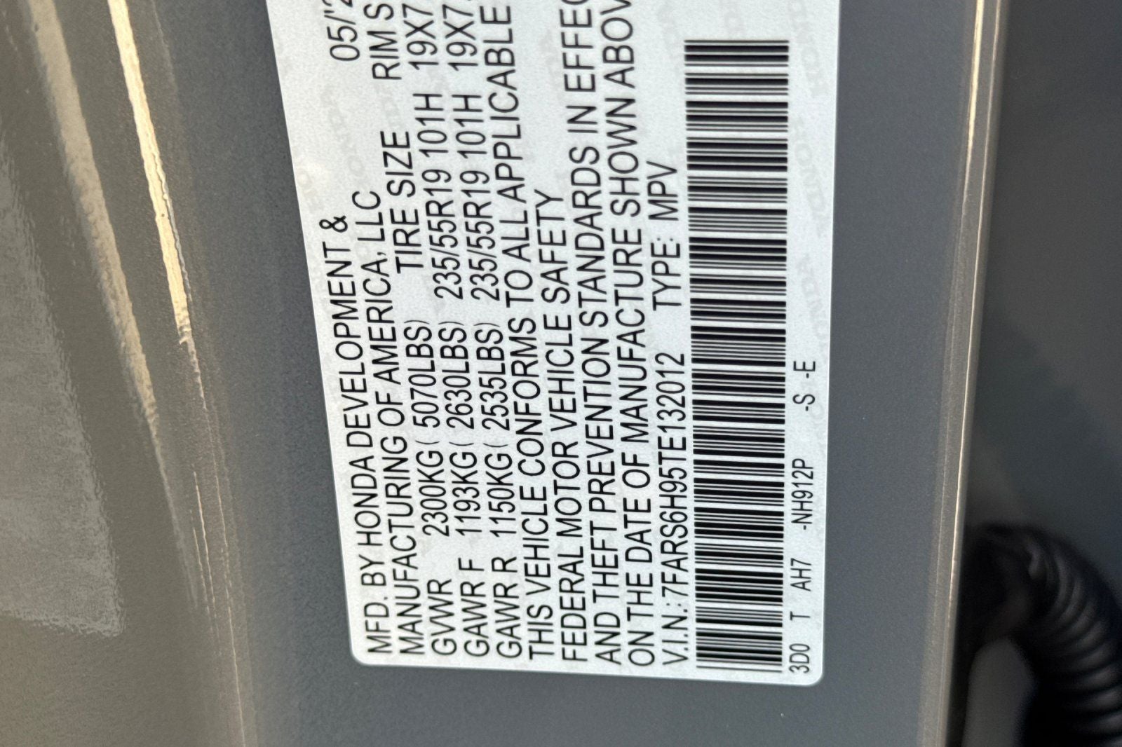 2026 Honda CR-V Hybrid Sport Touring