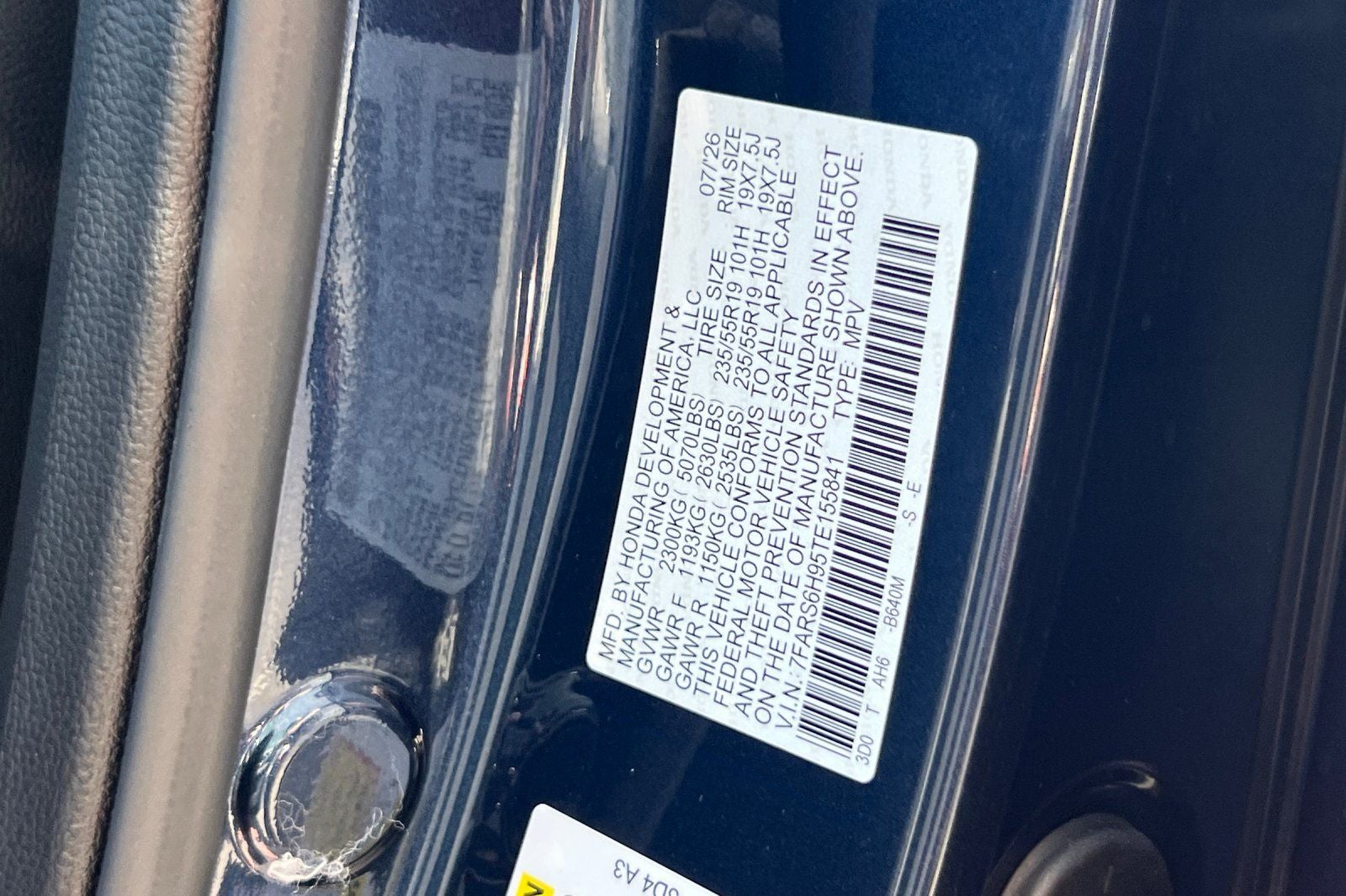 2026 Honda CR-V Hybrid Sport Touring