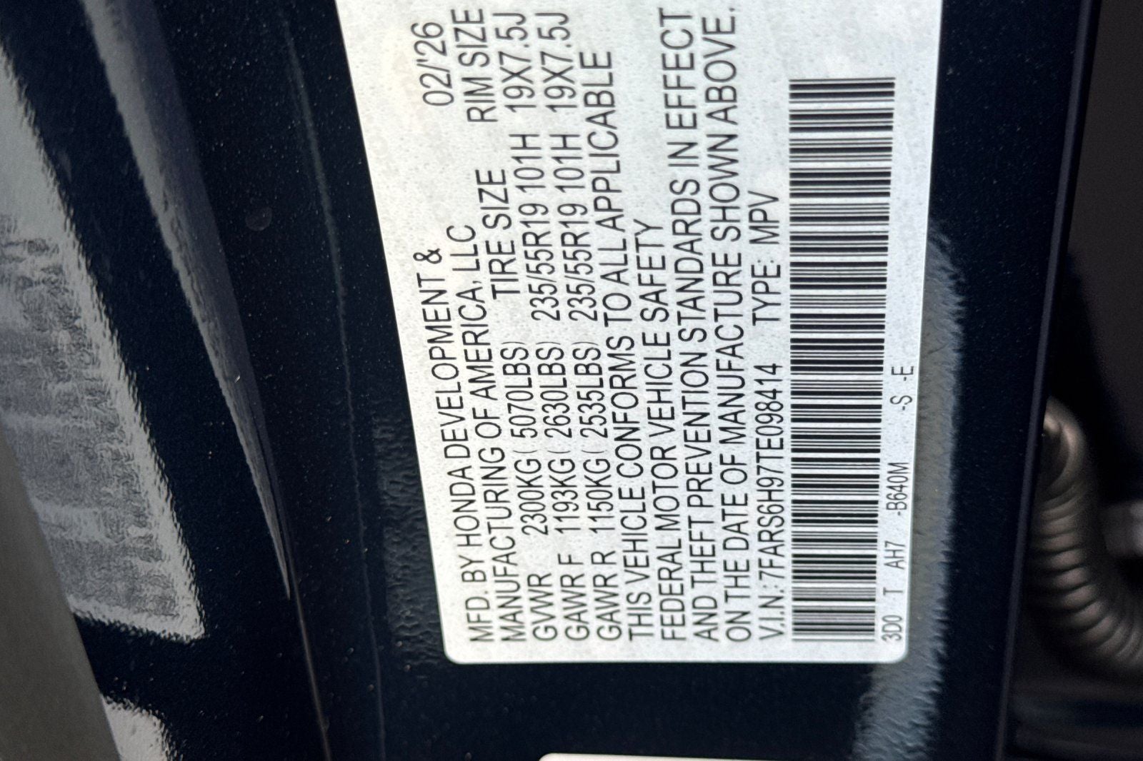 2026 Honda CR-V Hybrid Sport Touring