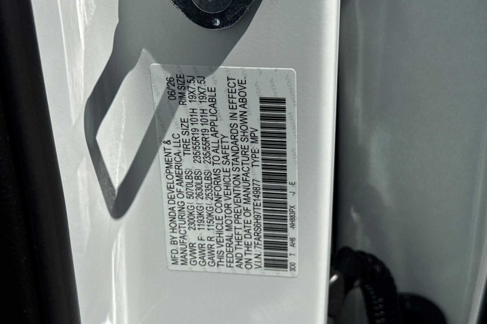 2026 Honda CR-V Hybrid Sport Touring