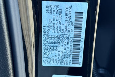 2026 Honda CR-V Hybrid Sport Touring