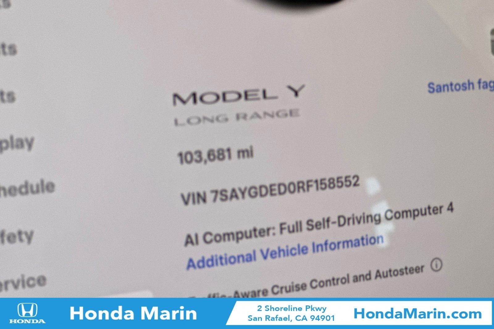 2024 Tesla Model Y Long Range