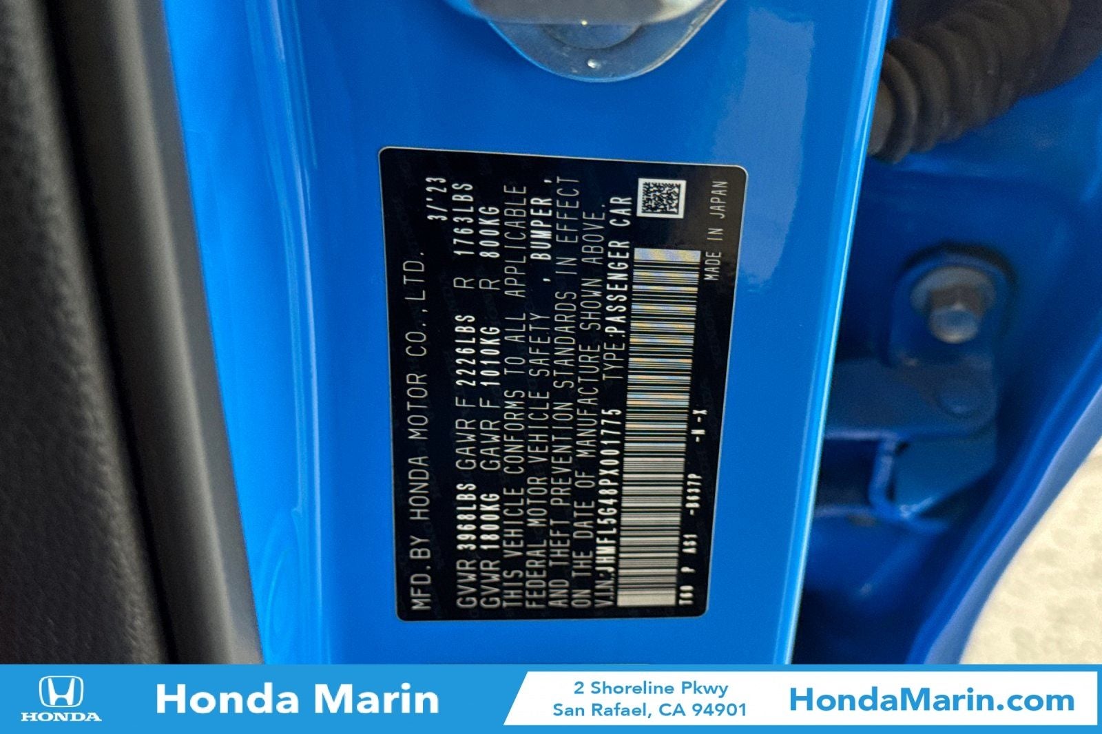 2023 Honda Civic Type R Manual