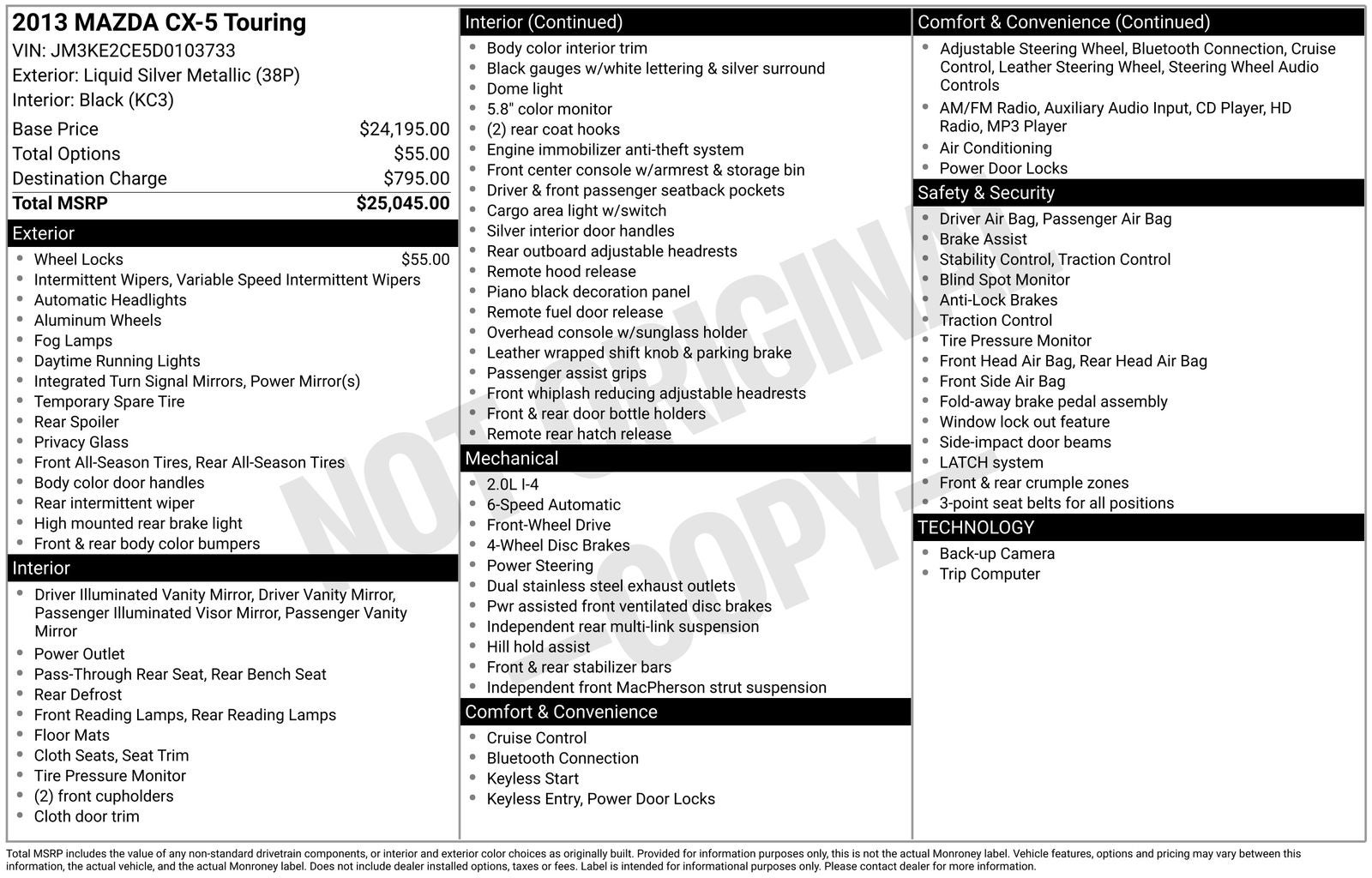 2013 Mazda Mazda CX-5 Touring