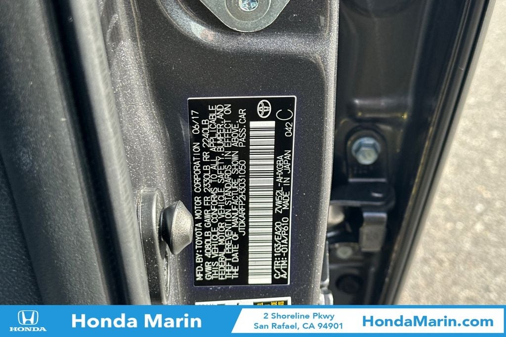 2017 Toyota Prius Prime Base