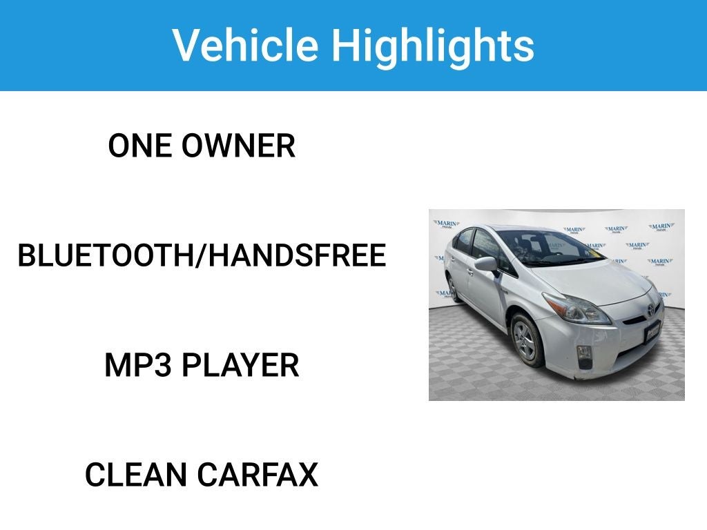 2011 Toyota Prius Two