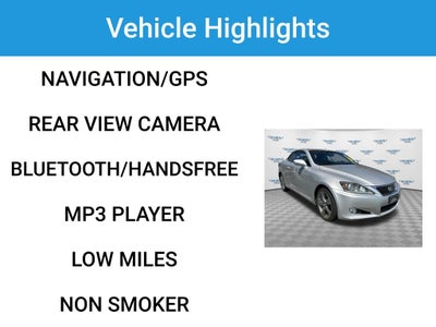2011 Lexus IS 350 C