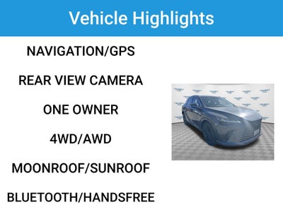 2026 Lexus RX 450h+ Premium