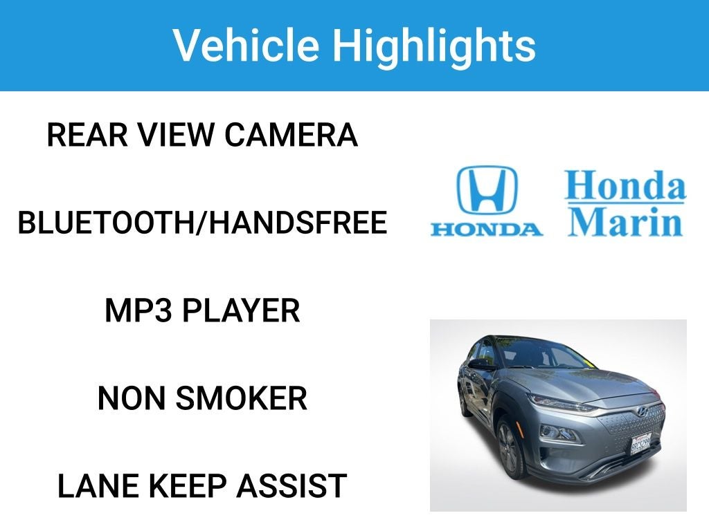 2020 Hyundai Kona Electric SEL