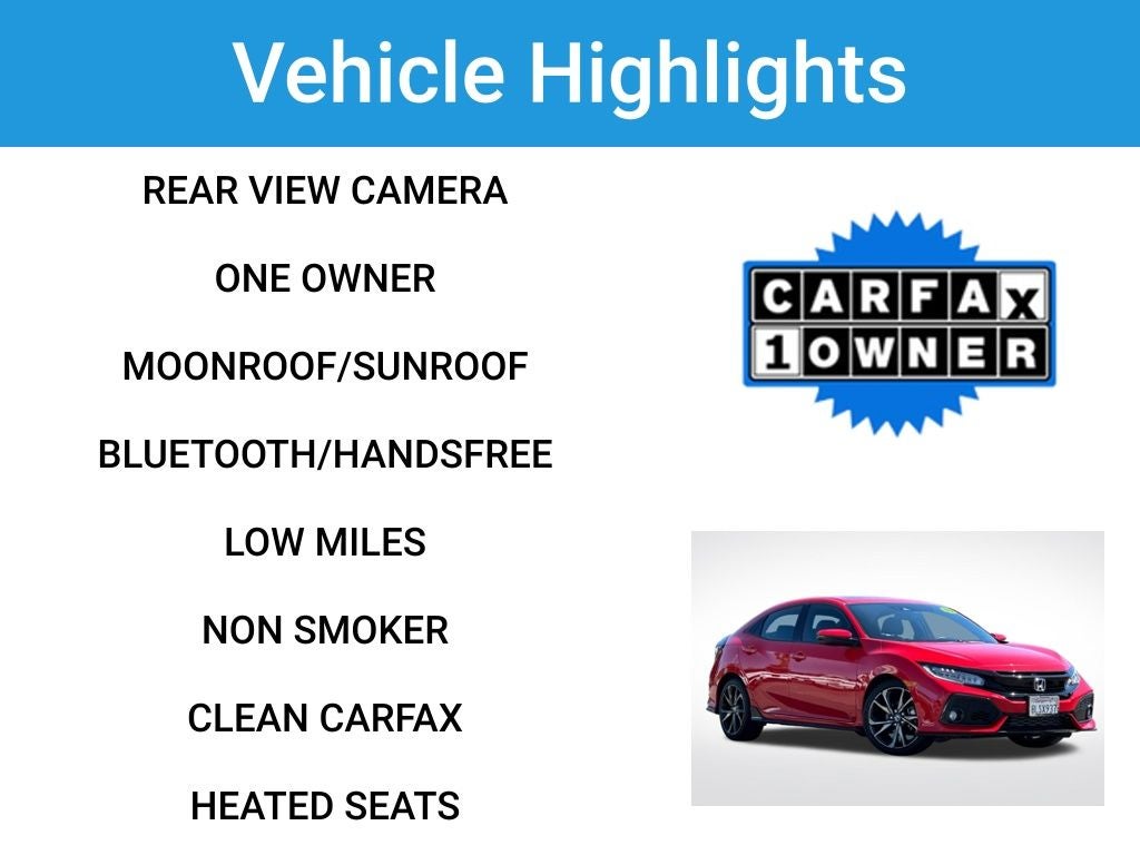 2019 Honda Civic Sport Touring